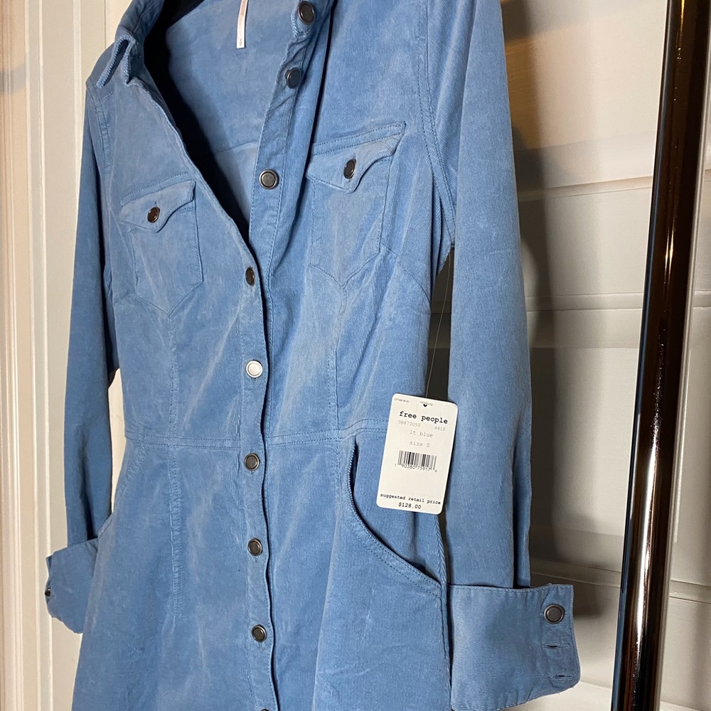 Free People denim dress